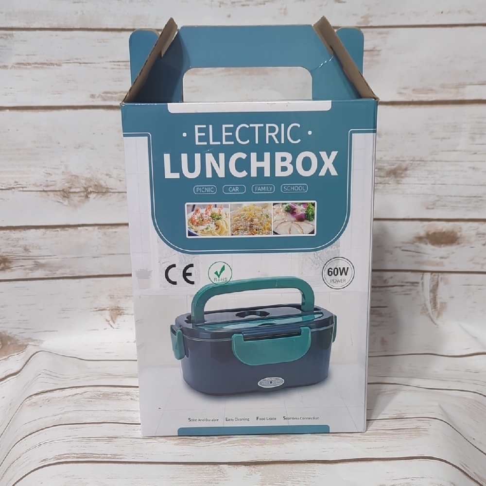 Electric Lunchbox with Teal Accents